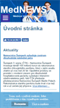 Mobile Screenshot of mednews.cz